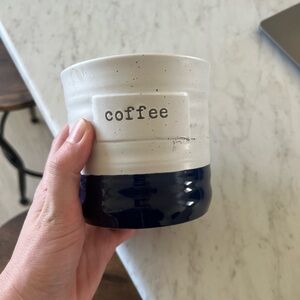 Two-Tone Ceramic Coffee Mug